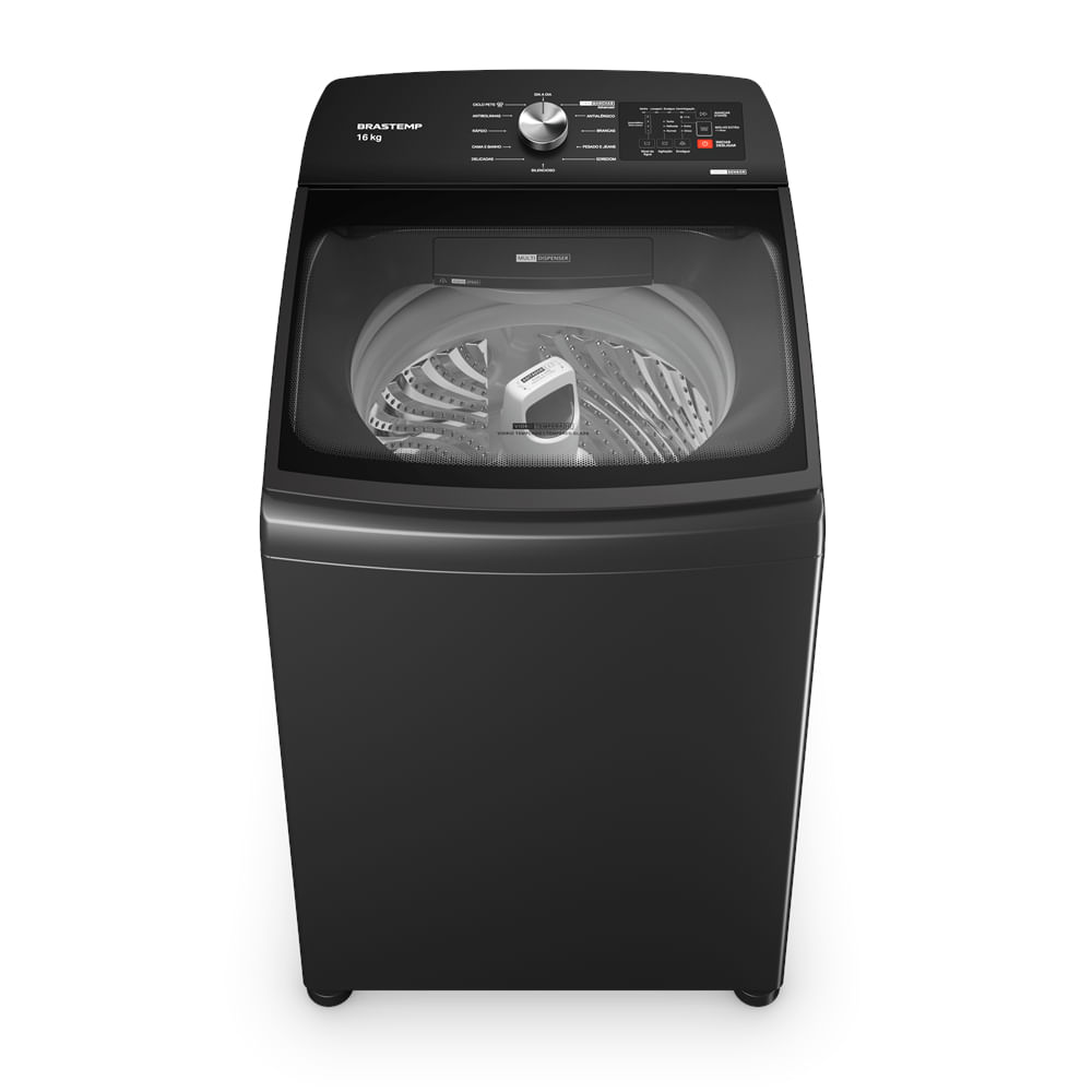 Máquina de Lavar Brastemp 16kg Cinza Platinum com Tecnologia Flex Wash e Ciclo Tira Manchas Advanced - BWY16A9 110