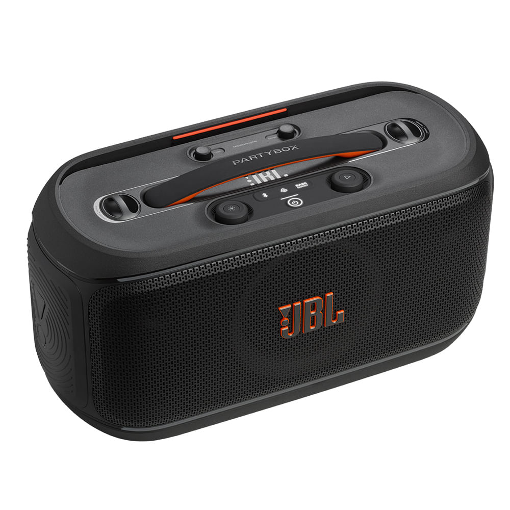 Caixa de Som Bluetooth JBL PartyBox On-the-Go 2 com Microfone para