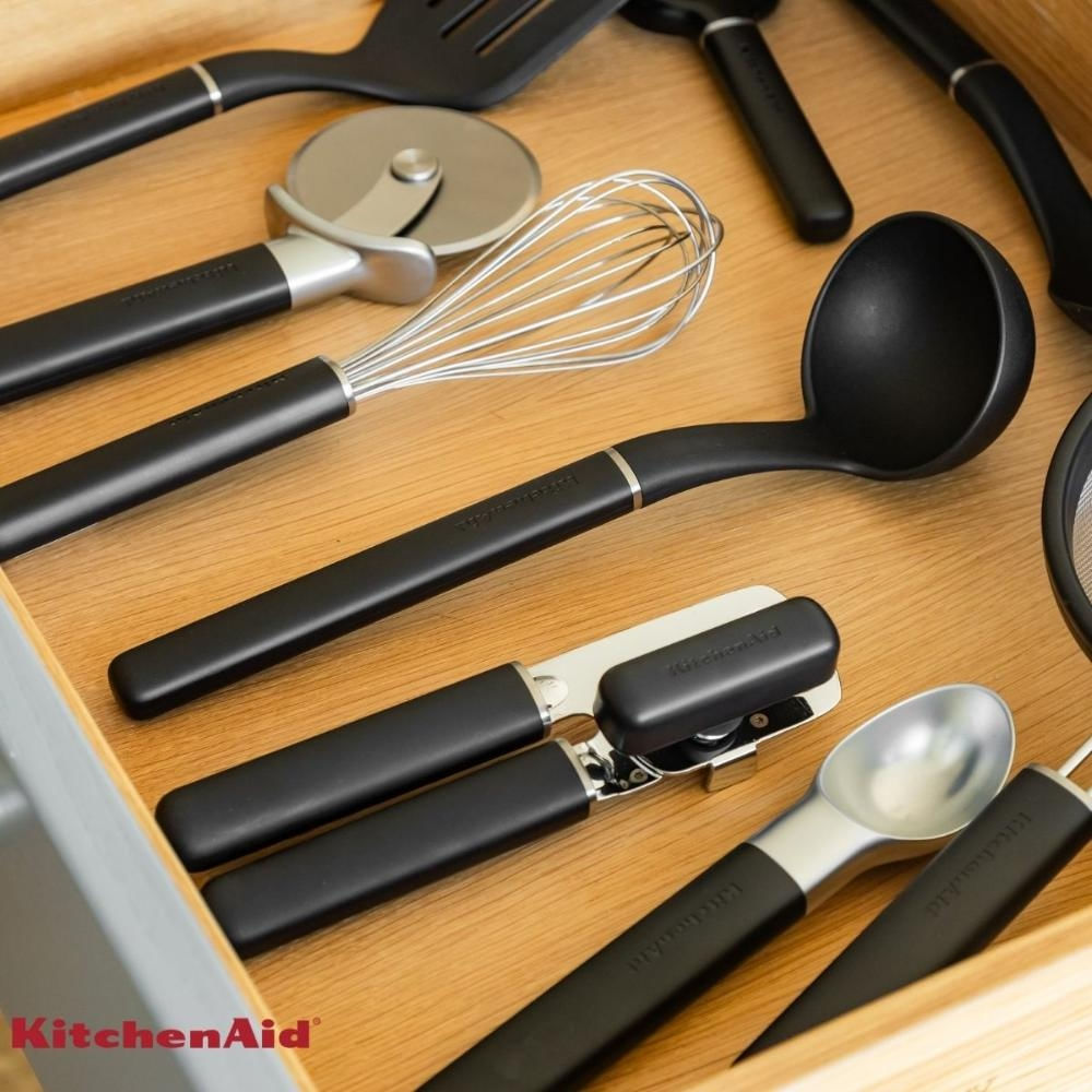 Abridor de Latas e Garrafas em Inox Cozinha Preto KitchenAid