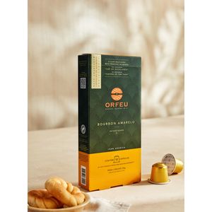 Cápsulas compatíveis Nespresso* Bourbon Amarelo 10 unidades