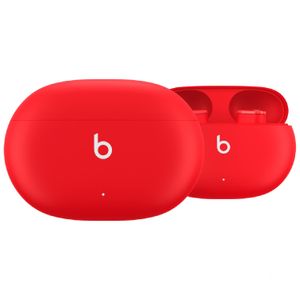 Fone de Ouvido Beats Studio Buds Bluetooth In Ear IPX4 Resistente ao Suor e à Água com Cancelamento de Ruído Vermel