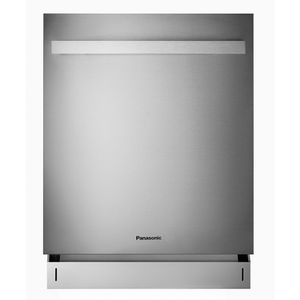 Lava-Louças de Embutir Panasonic Inox com 15 Serviços, 08 Programas de Lavagem e Painel Easy Touch - NP-6M2FTKBRP