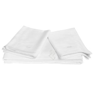 Jogo de Lençol Casal em Bambu toque Fresco e Suave com 04 Peças Branco - Zissou