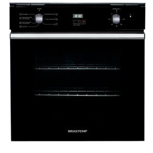 Forno de Embutir Elétrico Brastemp 84 Litros Preto com Convecção e Timer Touch - BOC84AE