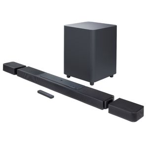 Soundbar JBL BAR1300 11.1.4 Canais com Ponteiras Destacáveis Multibeam Dolby Atmos DTSX 585W e Wi-Fi