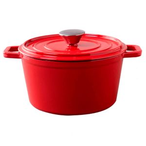 Caçarola em Ferro Fundido Esmaltado com 24 cm Sauté 57503/151 - Brinox