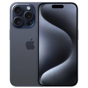 iPhone 15 Pro Apple (512GB) Titânio Azul, Tela de 6,1", 5G e Câmera de 48MP