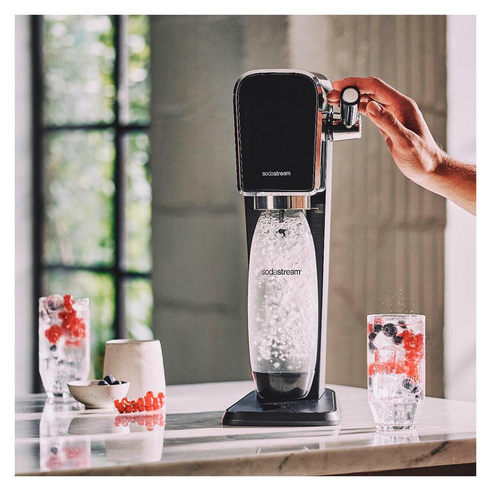 Máquina para Gaseificar Água ART Preta - SodaStream