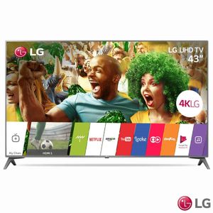 Smart TV 4K LG LED 43? com webOS 3.5, Ultra Surround e Wi-Fi - 43UJ6565