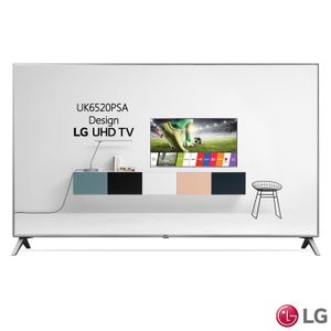 Smart TV 4K LG LED 43? Upscaler 4K, Painel IPS 4K, Sound Sync e Wi-Fi - 43UK6520PSA