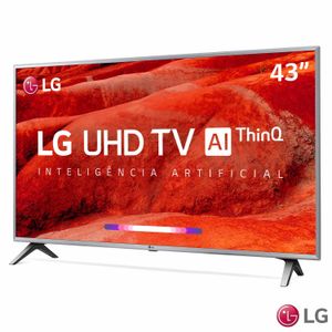 Smart TV 4K LG LED 43? com HDR Ativo e Controle Smart Magic e Wi-Fi - 43UM7500PSB