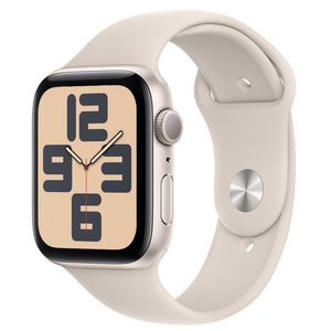 Apple Watch SE (GPS 44 mm) Caixa Estelar de Alumínio Pulseira Esportiva Estelar – MG