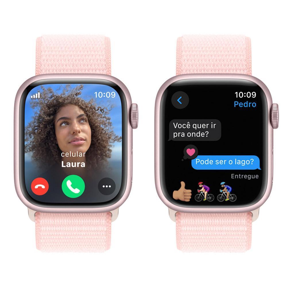 Apple Watch Series 9 (GPS + Cellular 41 mm) Caixa de Apple Watch Series 9 (GPS + Cellular 41 mm) Caixa de