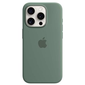 Capa para iPhone 15 Pro com MagSafe de Silicone Verde-cipreste - Apple - MT1J3ZM/A