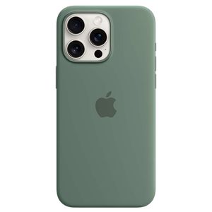 Capa para iPhone 15 Pro Max com MagSafe de Silicone Verde-cipreste - Apple - MT1X3ZM/A