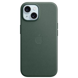 Capa para iPhone 15 de Tecido FineWoven com MagSafe Verde-perene - Apple - MT3J3ZM/A