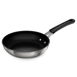 Frigideira Antiaderente Inox e Preto - Electrolux