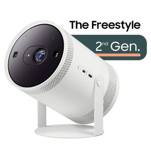 Projetor Smart Samsung The Freestyle 2nd Gen. até 100 Polegadas, Samsung Gaming Hub - SP-LFF3CLMXXZD