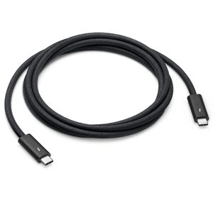 Cabo Thunderbolt 4 Pro com 1,8 metro Preto - Apple - MW5J3AM/A