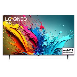 Smart TV 4K LG 55´´ Polegadas 55QNED85T QNED Processador α8, AI, Painel 120Hz, FreeSync e webOS 24