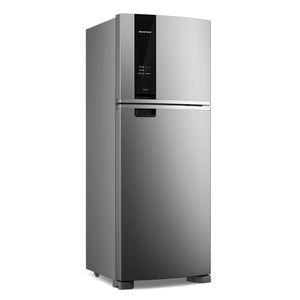 Refrigerador de 02 Portas Brastemp Frost Free A+++ 461 Litros Inox com Turbo Control e Fresh Box - BRM56FK