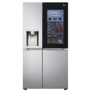 Refrigerador Side By Side LG de 03 Portas Frost Free com 598 Litros InstaView Aço Escovado - GC-X257CSH