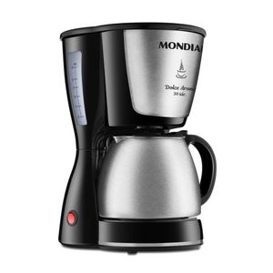 Cafeteira Mondial Dolce Arome 800W Preto/Inox  C-37-JI-30X