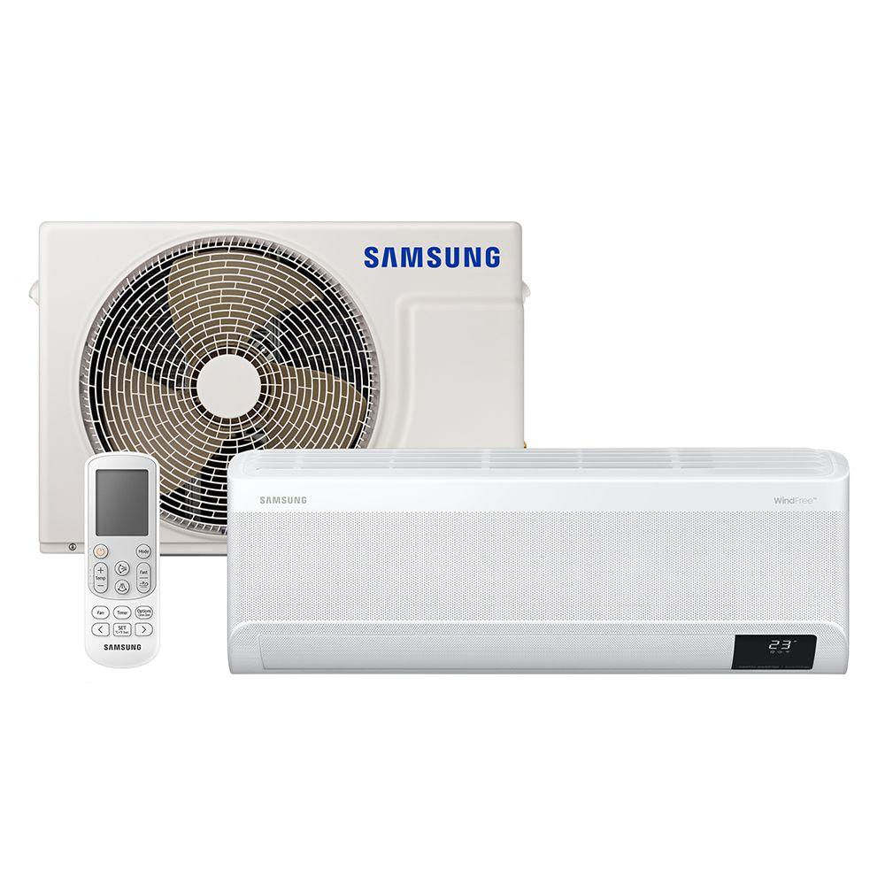 Ar Condicionado Split Inverter Samsung WindFree Connect 12000 BTUs Quente/Frio 220V AR12BSEAAWKXAZ 220
