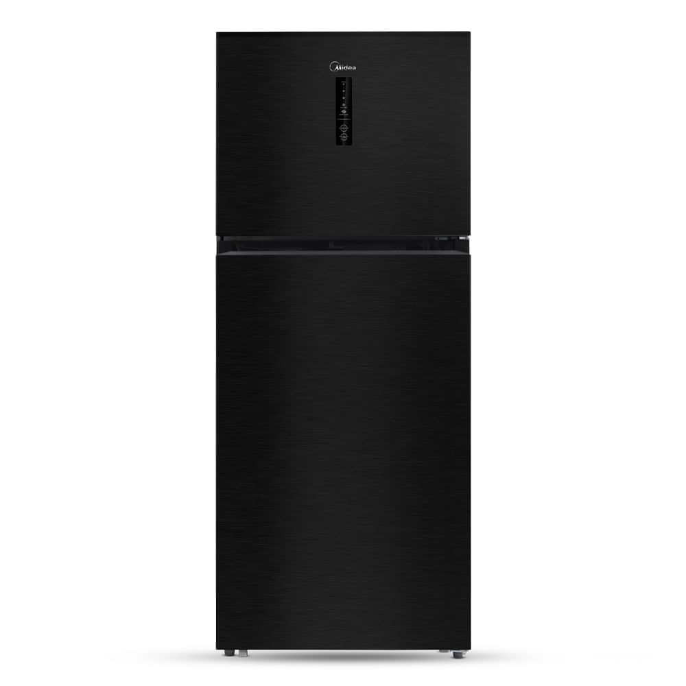 Geladeira Frost Free Duplex 463L Slim cor Black Inox Midea 110