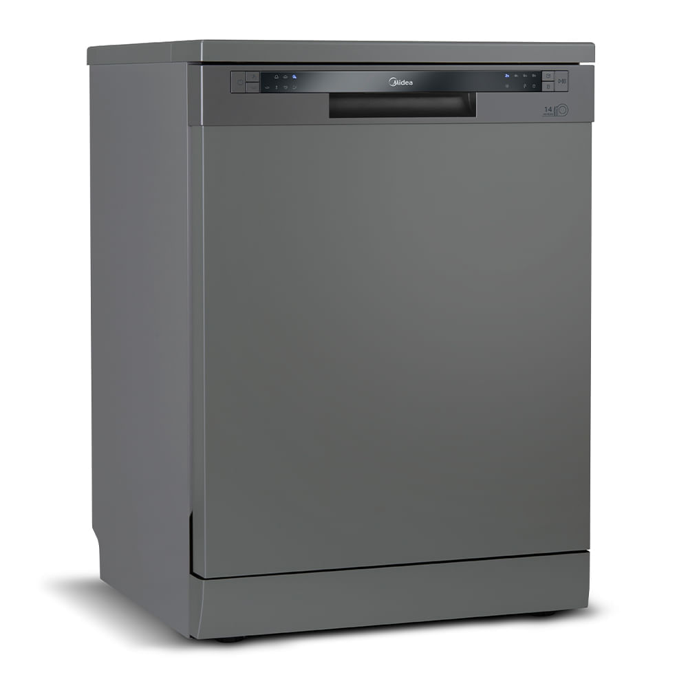 Lava Louças 14 Serviços Cinza Midea 110 Menor preço em Lava Louças 14 Serviços Cinza Midea 110