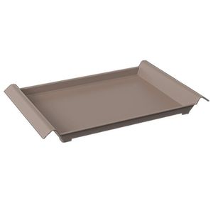 Bandeja Casual Cinza 34Cm - Coza