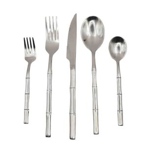 Faqueiro 30 Peças em Inox Bamboo Kenya