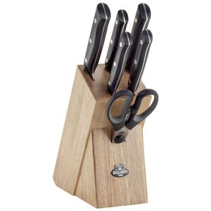 Bloco de Facas em Aço Inoxidável, 7 pcs, Ballarini Simeto