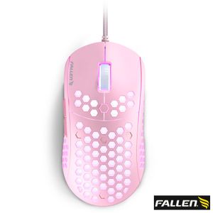 Mouse Gamer Óptico Ultraleve Fallen Gear Pink - F75