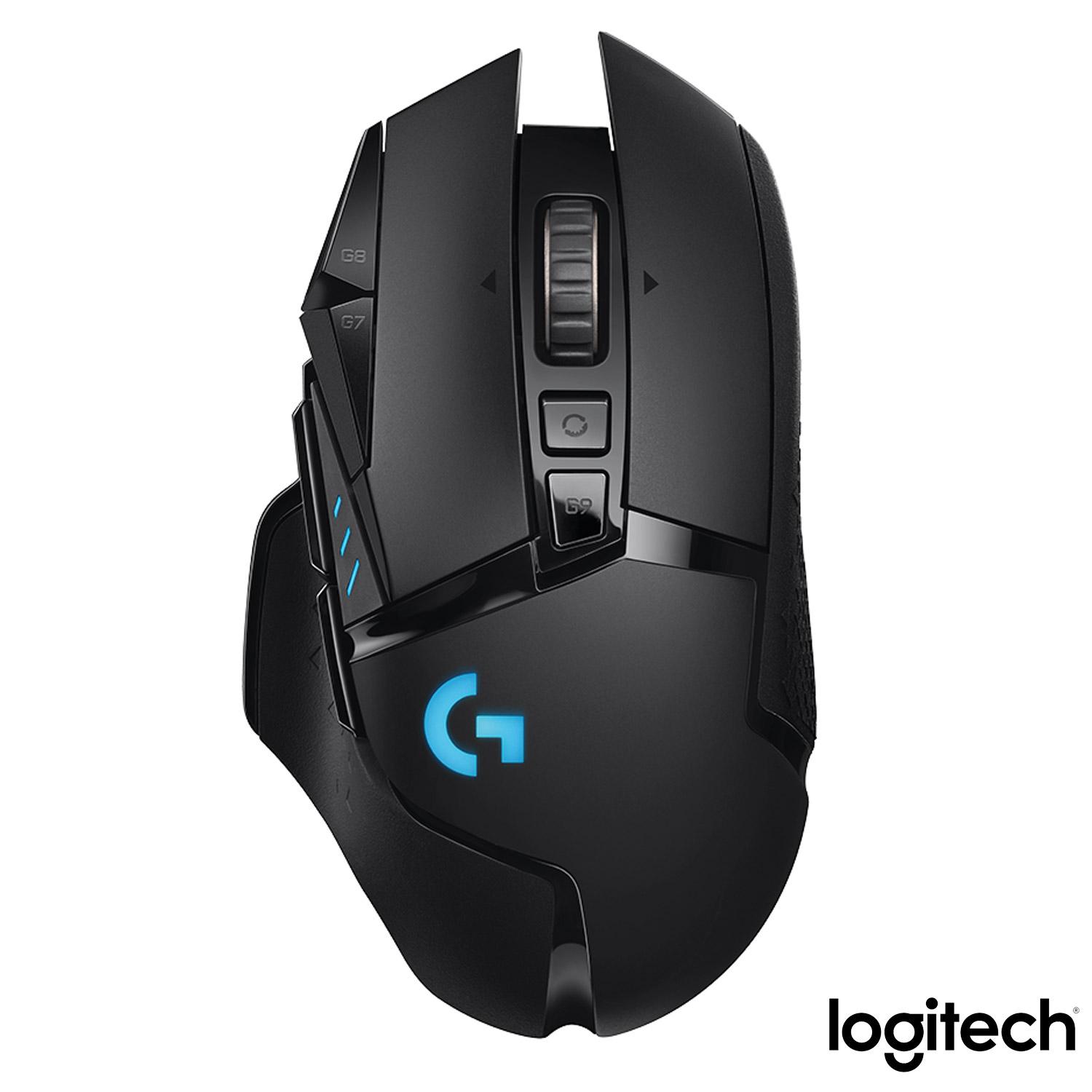 Imagem do produto Mouse Gamer sem fio Logitech G502 Lightspeed em Fast Shop