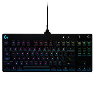 Teclado Mecânico para Jogos RGB PRO GX Blue Clicky Preto - Logitech - 920-009388