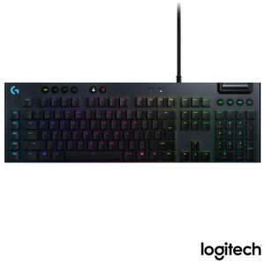 Teclado Mecânico para Jogos de Baixo Perfil RGB Preto - Logitech - G815