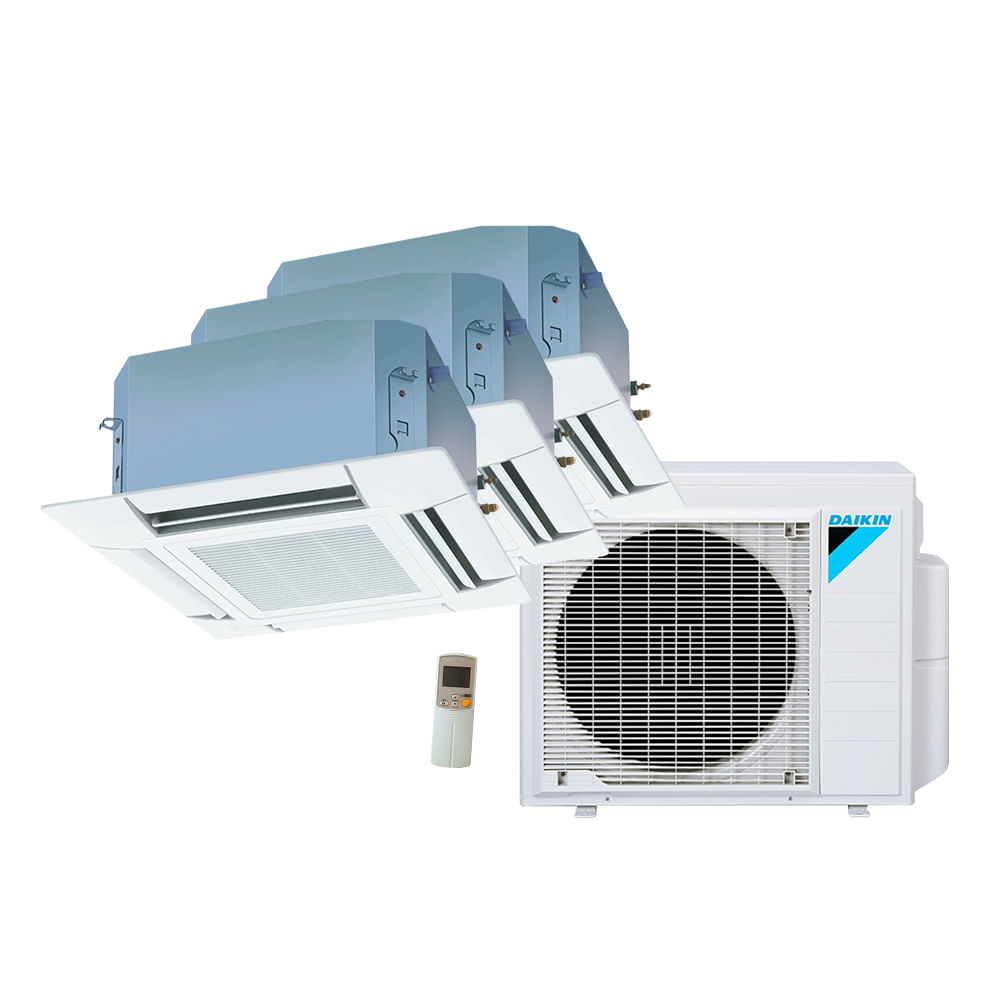 Ar Condicionado Multisplit Tri 36000 Btu(3×12000) Quente/frio – Inverter – Daikin – 220v – Ffq35kvl / 3mxs24pmvm