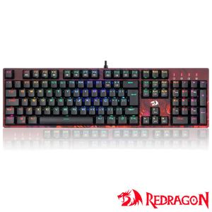 Teclado Optico Gamer Redragon Infernal Dragon Viserion Keyboard Preto - ID582