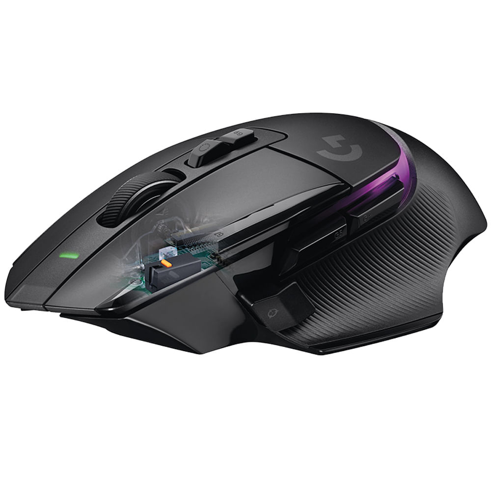 Imagem do produto Mouse Gamer sem fio Logitech G502 X Plus - Preto em Fast Shop