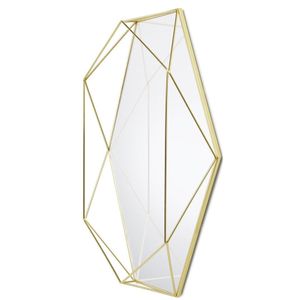 Espelho Prisma 56X42 cm Metal Dourado Umbra