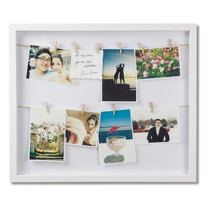 Porta Retrato Clothesline Branco Umbra