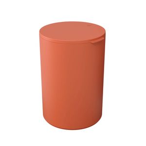 Lixeira Serene Com Tampa 5 Litros Laranja Papaya - Coza