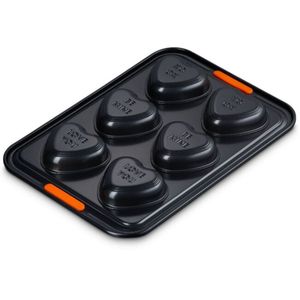 FORMA LE CREUSET FUNDA CUPCAKE FORMATO CORAÇÃO COM MENSAGEM ÚNICO 46019000010000
