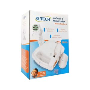 Inalador e Nebulizador NEBCOM V Bivolt Branco - G-Tech
