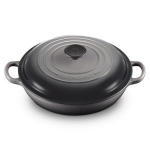 CAÇAROLA BUFFET LE CREUSET TRADITION 30CM CINZA FLINT 25032304442460