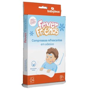 Compressas Antitérmicas em Gel Fever Friends 4 Und INR