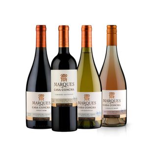 Kit Vinho Marques de Casa Concha 750ml - 4 garrafas