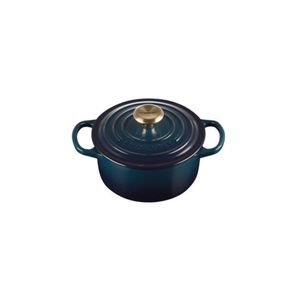 PANELA REDONDA LE CREUSET 16CM SIGNATURE AZUL AGAVE 21177164220450