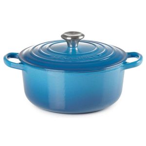 PANELA REDONDA LE CREUSET 20CM SIGNATURE FERRO ESMALTADO